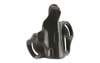 Thumb Break Scabbard Belt Holster, Fits M&P45 Shield, Right Hand, Black Leather 001BA5EZ0