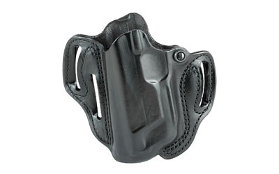 002, Speed Scabbard, Belt Holster, Fits Hudson H9, Left Hand, Black Leather 002BB5IZ0