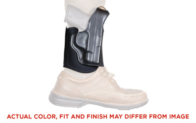 014, Die Hard, Ankle Holster, Fits KIMBER K6S 2", Left Hand, Black Leather 014PD6DZ0