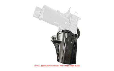 Mini Scabbard, Belt Holster, Fits Springfield Prodigy 4.25", Leather, Right Hand, Black 019BA7WZ0