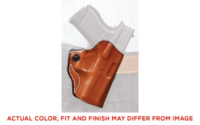019, Mini Scabbard, Belt Holster, Fits S&W Bodyguard .380 with Laser, Right Hand, Black Leather 019BA8FZ0