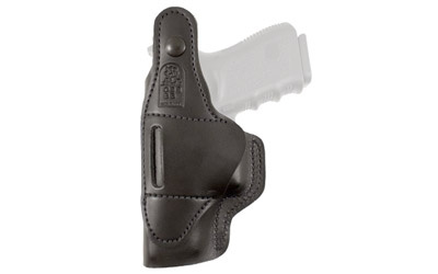 Dual Carry II Holster, Fits J-Frame 2.25", Bodyguard .38, Ruger LCR, Right Hand, Black Leather 033BA02Z0