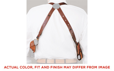 11D, New York Undercover, Shoulder Holster, Fits Sig P226, Right Hand, Black Leather 11DBA90G0