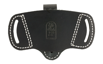 Outback IWB/OWB Belt Holster, Fits Most Small Frame Auto and 1911 Pistols, Ambidextrous, Black Leather 145BJG1Z0