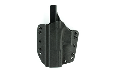 Raptor, Belt Holster, Left Hand, Black, Fits Glk 17/22, Kydex 146KBB2Z0