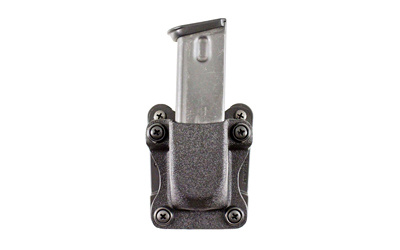 Quantico, Single Magazine Pouch, Ambidextrous, Black, Kydex, Fits Most Double Stack Magazine A86KJJJZ0