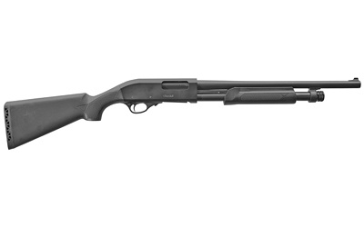 AKKAR, Pump, 12 Gauge, 3.5" Chamber, 18.5" Barrel, Black, Synthetic Stock, 5 Round 111370