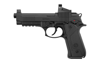 Regard, Gen 3, Single Action, Semi-automatic, Metal Frame Pistol, Full Size, 9MM, 4.9" Barrel, Aluminum, Black, G10 Grips, Ambidextrous Thumb Safety, 18 Rounds, 1 Magazine, Far-Dot Red Dot Optic 392086