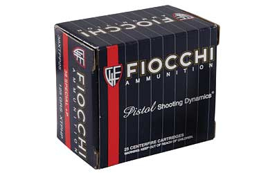 Fiocchi Centerfire Pistol, 38 Special, 125 Grain,XTP 38XTPP25