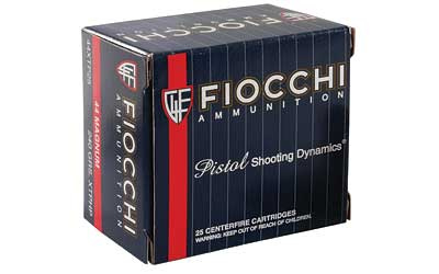 Fiocchi Centerfire Pistol, 44MAG, 240 Grain, XTP 44XTP25