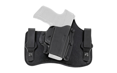 Kingtuk Holster, Fits P365, Right Hand, Kydex and Leather, Black KT383B