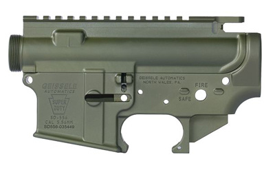 Super Duty AR-15 Receiver Set, Semi-automatic, Lower/Upper Set, 223 Remington/556NATO, Anodized Finish, Olive Drab Green 05-1171ODG