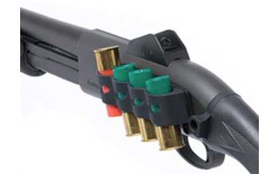 4-Shell Side Saddle, 12,Gauge, Fits  Rem 870/100/11-87, Black GGG-1514