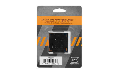MOS Plate, Size 08, Fits Docter/Meopta/Insight Footprint, For Glock MOS Gen 5 9mm/40S&W, Black 70329