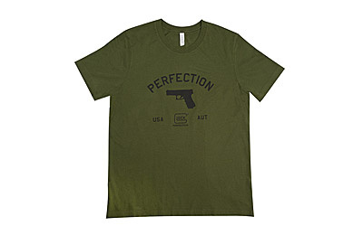 OEM Perfection Pistol T-Shirt, Short Sleeve, M, Olive Drab AA68141