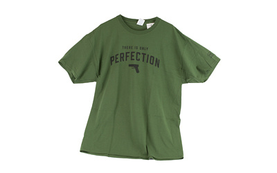 Short Sleeve Shirt, "Only Perfection", XLarge, OD Green AP95073