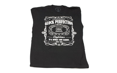 Short Sleeve Shirt, "Glock Flourish" Small, Black AP95100