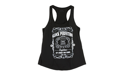 Tank Top Shirt, "Glock Florish", XLarge, Women, Black AP95128