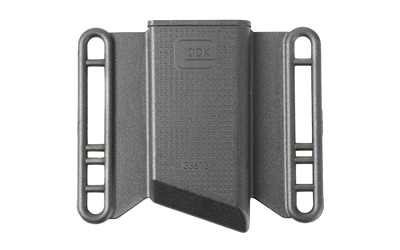OEM Single Magazine Pouch, Fits GLOCK 43, Ambidextrous, Black Finish MP033613