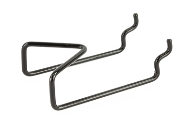 Firearm Hangers, Vertical Cradles, Vinyl Coated, Black SLATVERT10