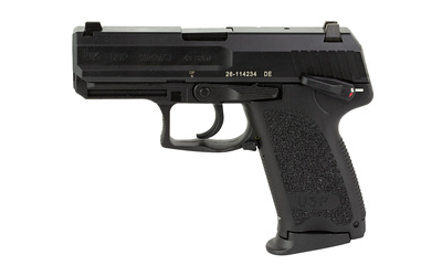 USP40, V1, Double Action/Single Action, Semi-automatic, Polymer Frame Pistol, Compact, 40 S&W, 3.58" Barrel, Black, Night Sights, Manual Thumb Safety, Decocker, 10 Rounds, 3 Magazines 81000339