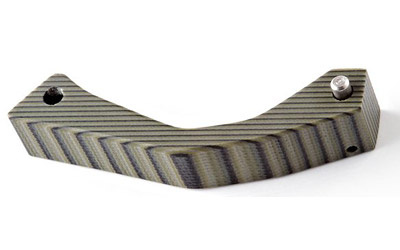 Trigger Guard, AR-15/M-16 Contour Trigger Guard G10, G-Mascus Green Finish 15198