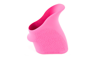 HandAll Beavertail Grip, Fits S&W M&P Shield 45, Kahr P9/P40/CW9/CW/403, Rubber, Finger Grooves, Pink 18307