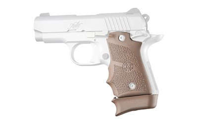 Rubber Grip with Cobblestone Texture and Finer Grooves, Flat Dark Earth, Fits Kimber Micro 9 39083