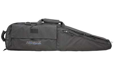 Single Rifle Bag, 10"x40", Black, with Front Pocket and Handles 59350