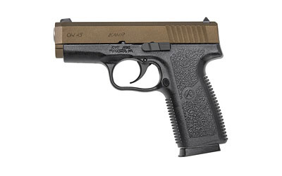 CW45, Compact, 45ACP 3.5" Barrel, Polymer Frame, Burnt Bronze Slide, Fixed Sights, 6Rd, 1 Magazine CW4543BB