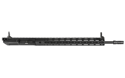 SR-25, Precision Rifle Complete Upper Receiver, 6.5 Creedmoor, 22" Mid-Weight Precision Profile Barrel, 1:8 RH Twist, QDC 3-Prong Flash Suppressor, Black Finish, 18" URX4 MLOK Handguard 100223