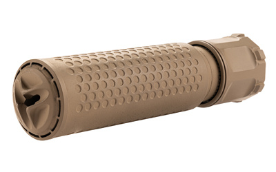 QDC, CRS-PRG, Rifle Suppressor, 556NATO, Matte Finish, Flat Dark Earth, 19.2oz 121567-FDE