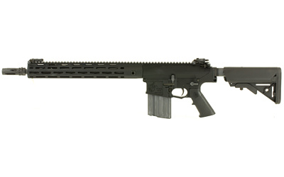Advanced Precision Carbine, Semi-automatic Rifle, 308 Win, 762NATO, 16" Barrel, Black Finish, Black Stock, Upper Receiver Extending Free Floating Barrel System, 20Rd, 2Stage Match Trigger, Improved E2, MLOK 31955
