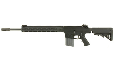 Advanced Precision Rifle, Semi-automatic, 308 Win, 762NATO, 20", Black Finish, Black Stock, Upper Receiver Extending Free Floating Barrel System, Heavy Barrel, 20Rd, 2 Stage Match Trigger, Improved E3 Bolt, 762QDC MB, M-LOK 31961