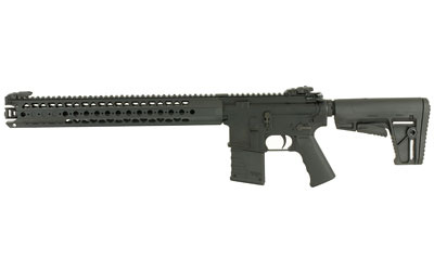 DMK22, Semi-automatic, AR, 22LR, 16.5", Black, 6 Position, Back-Up Front & Rear Sight, M4 Stock, 1 Mag, Threaded, 15Rd, Flip Up Front and Rear DM22-CWSBL00