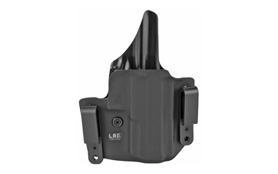 Defender Series, OWB/IWB Holster, Fits IWI Masada, Kydex, Right Hand, Black Finish 19008