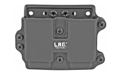 DMC M.C.S., Double Magazine Pouch, Fits .45ACP Slim Magazines, Kydex, Matte Finish, Black 34010