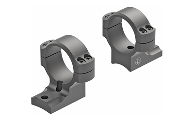BackCountry, Rings, 30mm Med, 2 Piece, Fits Weatherby Mark V, Matte Black 171124