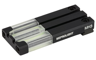 FT Bullseye Fiber Optic and Tritium Micro Optic Pistol Sight, Fits Glock MOS, Green ML63105G