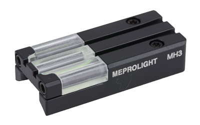 FT Bullseye Fiber Optic and Tritium Micro Optic Pistol Sight, Fits Ruger Mark III and Mark IV, Green ML63145G