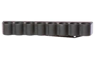 8-Shell Side Saddle, 12 Gauge, Rugged, Reliable On-gun Shotshell Carriers, Fits Mossberg 500, 590, Black 90340