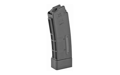 Magazine, 9MM, 20Rd, Fits CZ Scorpion, Black with Window 11356