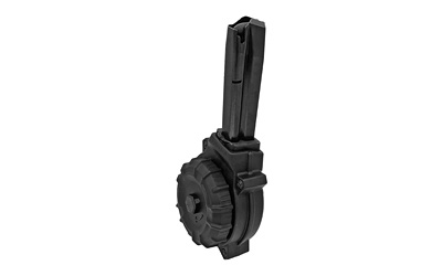 Magazine, 9MM, 50 Round Drum, Fits CZ-75, Black DRM-A47
