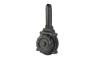 Magazine, 9MM, 50 Round Drum, Fits Sig Pro, Polymer, Black DRM-A88