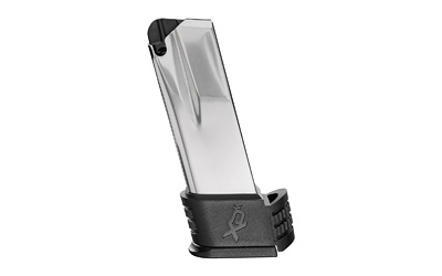 Magazine, 10MM, 15 Rounds, Fits XDME Compact, With Sleeve for Backstrap 3, Silver XDME50153