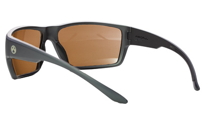 Terrain, Glasses, Matte Gray Frame, Bronze/Gold Lenses, Medium/Large, Polarized Lenses MAG1021-880