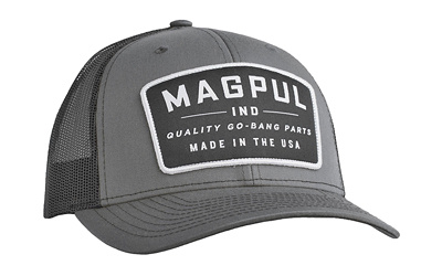 Go Bang Trucker Hat, Charcoal/Black, One Size Fits Most MAG1102-014
