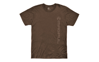 Vert Logo, Tee Shirt, Medium, Brown MAG1113