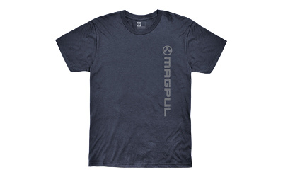 Vert Logo, Tee Shirt, Medium, Navy MAG1113