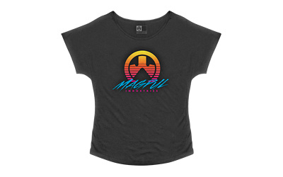 Brenten, Women's Dolman Tee Shirt, XLarge, Black MAG1135